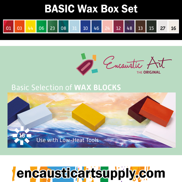 Encaustic Art Basic Selection of wax blocks