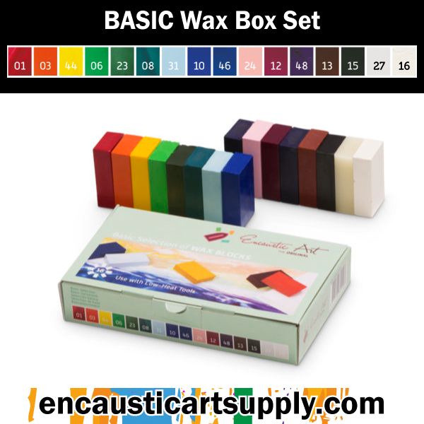 Encaustic Art Basic Selection of wax blocks