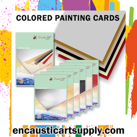 Painting Art Cards - Colored