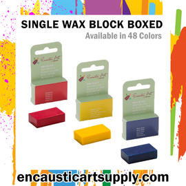 Wax Blocks - Single Color Boxed