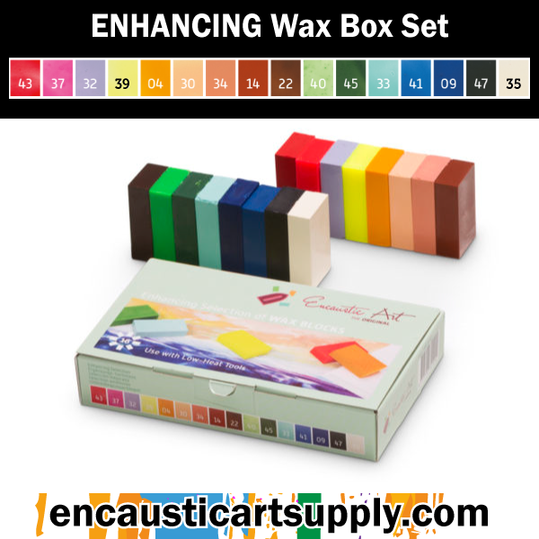 Encaustic Art Enhancing Selection of wax blocks